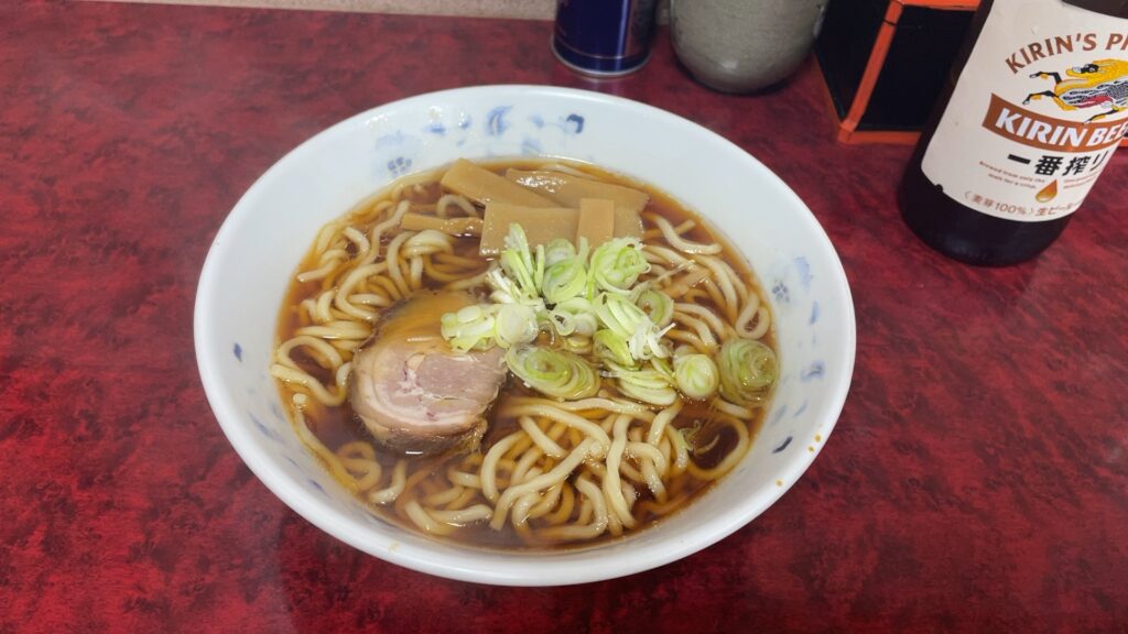支那銀 ラーメン（昔ながらの中華そば）